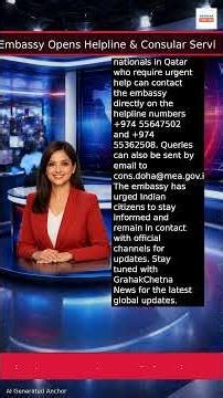 Indians in Qatar Alert! Embassy Opens Emergency Services & 24×7 Helpline