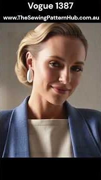 Sewing Patterns in Motion -Vogue 1387