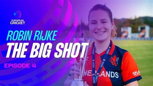 Robin Rijke. MVP of the First Women’s ECC 2023 🇳🇱 | European Cricket