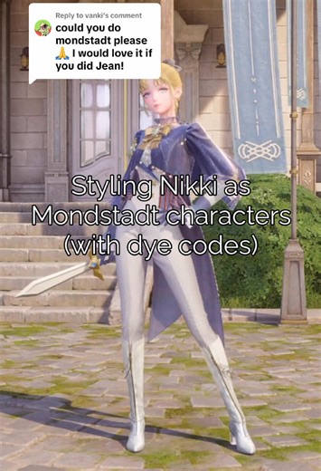Styling Genshin Impact Characters in Infinity Nikki