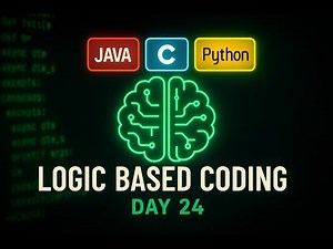 Logic Oriented Coding Day-24 | C, Java, Python Explained in Telugu | technicaltopics Live