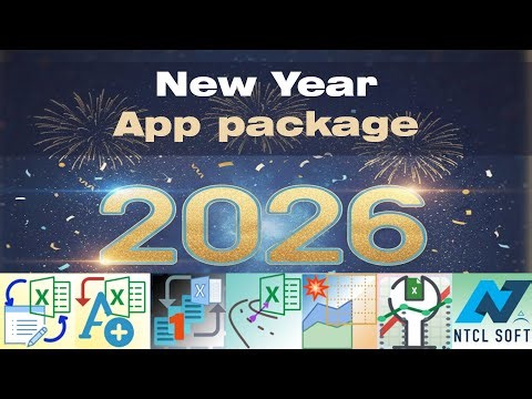 New Year 2026 App package for Autodesk® Civil 3D®