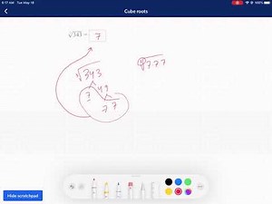 Khan Academy Tutorial: cube roots