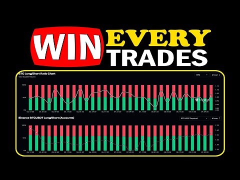 Unlock Crypto Secrets: CoinGlass Long/Short Ratio Strategy for Beginners - Win Every Trades