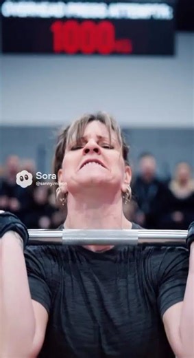 1000kg overhead press world record