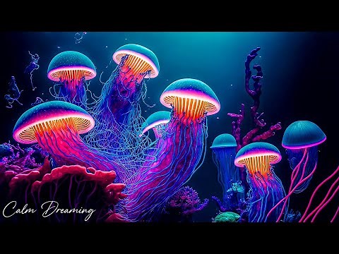 Jellyfish Aquarium • Healing of Insomnia, Stress, Anxiety and Depression • MELATONIN RELEASE