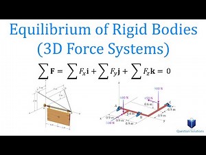 Equilibrium in 3D Video Lecture | Engineering Mechanics - Civil Engineering (CE)