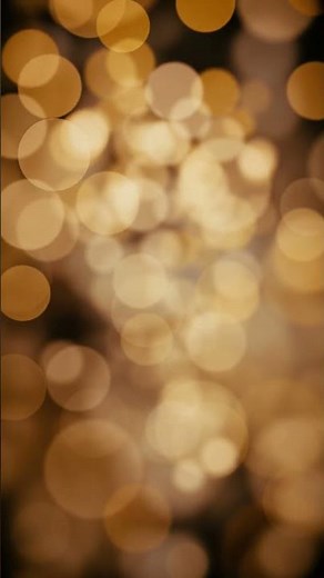Warm Golden Bokeh Light Background #bokeh #shorts