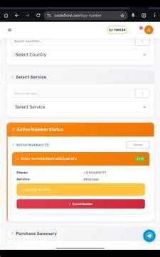 How to buy and activate a number on CodedFone.com