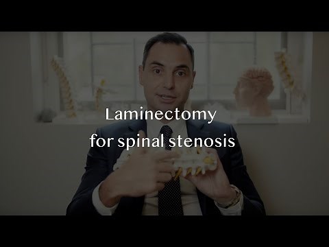 Surgery for spinal stenosis - lumbar laminectomy