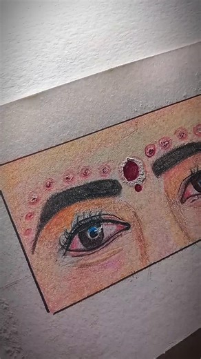 🥺🧡Pencil colour eyes drawing #artwork #eyes #drawing #art 🧡🧡