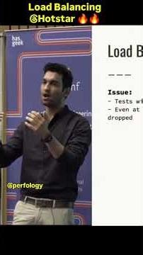 Load Balancing @Hotstar #perfology #systemdesign #sre