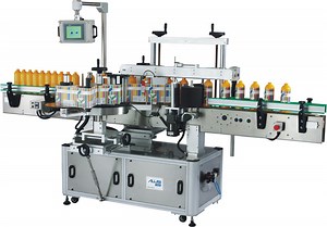 [Hot Item] High Speed Plastic Bottle Front Back Labeler Automatic Flat Bottle Double Side Labeling Machines