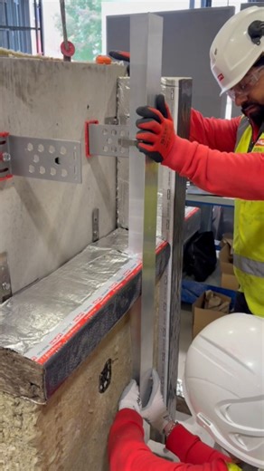 62K views · 623 reactions | Ventilated facades aren't just about protecting buildings from the elements, they're about making projects more efficient, cost-effective and safe. Take a look at our how innovations come together to save time and money on site. Learn more  https://www.hilti.ie/content/hilti/E1/IE/en/business/news/hilti-blog/passive-fire-safety-of-ventilated-facades.html #Hilti #HiltiIreland #Innovation #Construction #ventilatedfacades | Hilti | Facebook