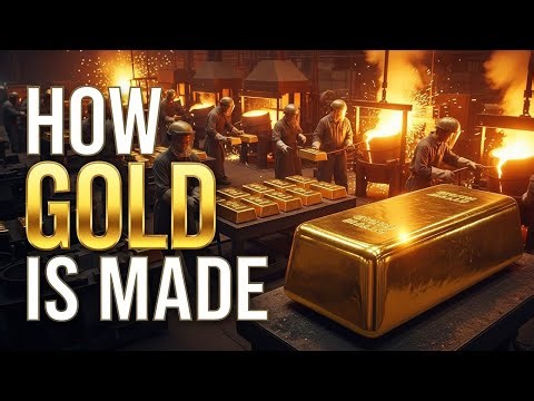How Gold Is Made? Inside a Modern Gold Factory | Step-by-Step Manufacturing Process