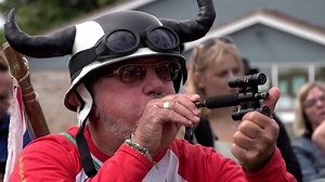 98K views · 543 reactions | Easy peasy 﫛 This year's World Pea Shooting Competitors took aim with the help of lasers. | USA TODAY | Facebook