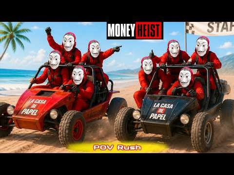 BAD GUYS: No ESCAPE, MISSION DONE…GO GO GO | PARKOUR VS MONEY HEIST! 3 (BELLA CIAO )Epic POV