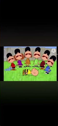 The peanuts characters have the same face