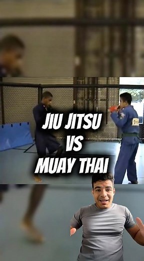 The great Muay Thai vs Jiu Jitsu fight