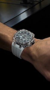 INVICTA RACING SAPHIREX 48800: WHITE HOT PERFORMANCE 🏁 Accelerate your style with our Racing Saphirex timepiece that's engineered for those who appreciate clean, contemporary design with motorsport DNA! This crisp white and silver masterpiece combines racing heritage with modern materials for the style-conscious speed enthusiast. ⏱️ Reliable VH67 quartz movement by TMI ensuring precise timekeeping ⚪ Striking white plastic case creating a lightweight yet substantial presence 🔄 Sleek silver dial