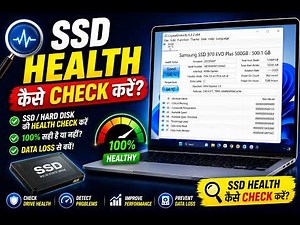 ⚠️ Check SSD & Hard Disk Health Before It's Too Late!