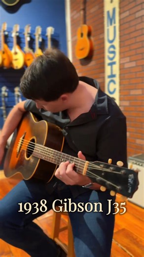 Jack Dunlap plays Ruben’s Train on a vintage 1938 Gibson J-35, raw tone, old wood, and timeless feel. Recorded live in the shop. What’s your favorite old-time tune? #GibsonJ35 #VintageGuitar #RubenTrain #JackDunlap #AcousticGuitar #GuitarDemo #GuitarTone #WarrentonVA #FauquierCounty #MusicStoreVibes #OldTimeMusic | Drum & Strum Music