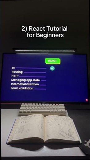 Comment 'REACT' to Get the Full Roadmap! ⚛️🔥 | React for Beginners #2026 #developer #programming