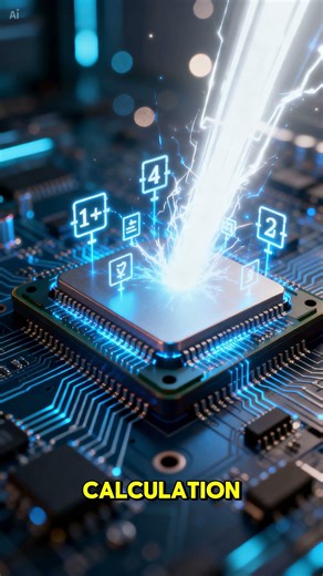 Trillions of Operations Every Second Inside Your PC #cpu #shorts