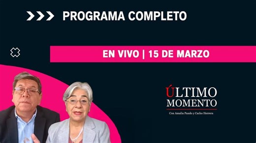 🔴 EN VIVO | Último momento 15-03-2026. | Warner J Duchén M
