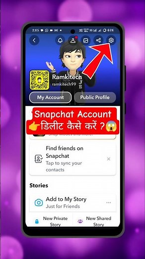 Snapchat Account Delete Kaise Kare | How To Delete Snapchat Account |