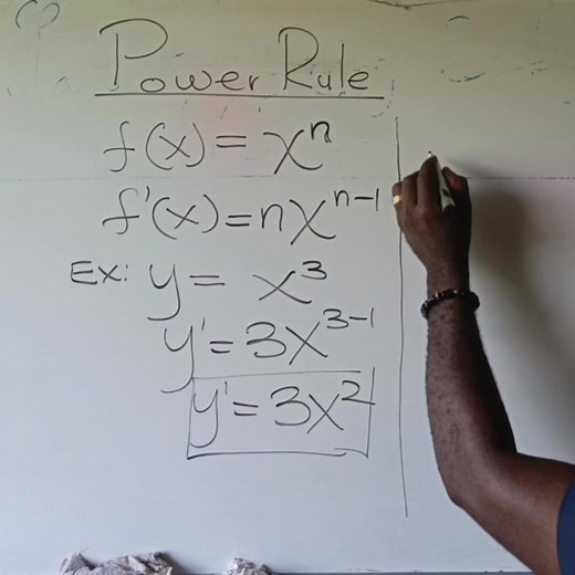 1.4K views · 52 reactions | Calculus I: Differentiation using Power Rule | Richardford Kpehe | Facebook