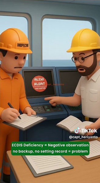 📘 SIRE 2.0 – VIQ 4.1.1 Questionnaire: > “Were the Master and Navigation Officers familiar with the company procedures for the set up and operation of the ECDIS units fitted to the vessel and were records available to demonstrate that the ECDIS had been operated in accordance with company procedures at all stages of a voyage?” --- ✅ Tujuan: Untuk memastikan bahwa unit ECDIS digunakan dengan efektif untuk navigasi kapal, dan pengoperasiannya sesuai prosedur perusahaan. 🧭 Yang diperiksa oleh insp