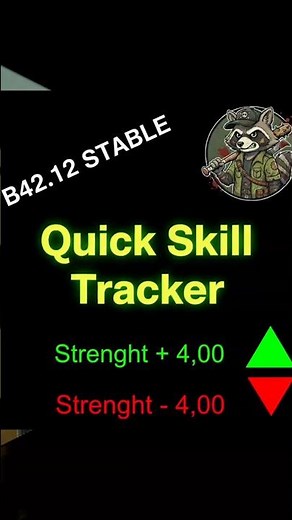 BEST XP Mod for Project Zomboid Build 42 - Quick Skill Tracker 📊