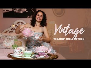 My Cottagecore Vintage Teapot Collection | Royal Albert & Sadler England Teacups | Carolyn Marie