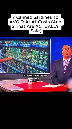 7 Canned Sardines To AVOID At All Costs (And 2 That Are ACTUALLY Safe)#new #breakingnews #foryoupage #fyp #sardines