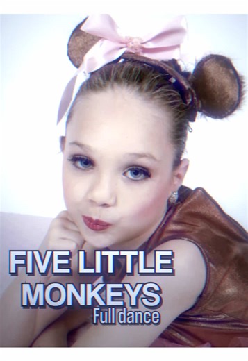 Full group dance - Five little monkeys (2010) proformed by Maddie Ziegler, Paige Hyland, Nia Frazier, Bella Saccomano, and Regan Check. - Guys i think i’m gonna do scps and unaired/full dances on this acc🥹 #fypシ #fivelittlemonkeys #aldcdancemoms #fyp #maddieziegler