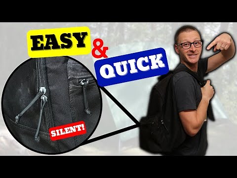 Silence Your Zipper Pulls | Easy DIY