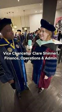 Chancellor May's Commencement Fit Checks
