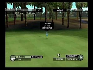 Tiger Woods PGA Tour 2002 PS2 Gameplay