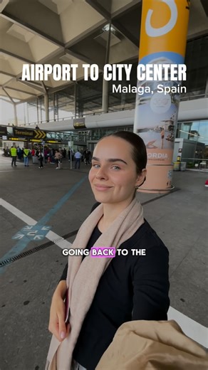 Gabi in Spain on Instagram: "comment TRANSPORT to get a FREE guide on public transportation in Malaga and beyond 🤯 how to get from Malaga’s airport to the city center? 🚝 here are a few ways that may help you if you’re planning to visit Malaga in December or upcoming months #malaga #spain #publictransport #malagaairport #travel"