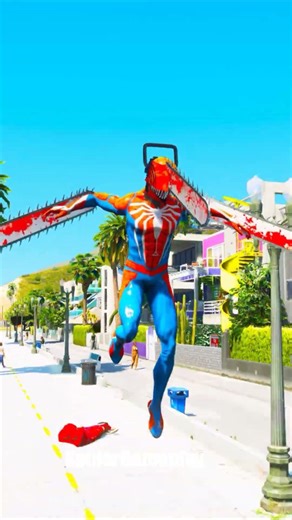 GTA V Spider-Man Take Revange From Venom Ep-018 #shorts #gta5 #spiderman