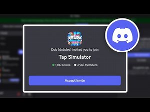 How to Join Tap Simulator Discord Server