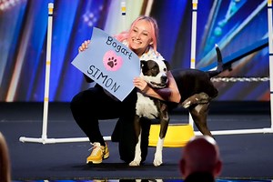 AGT 2023: Three-legged Dog Wins Simon Cowell's Heart