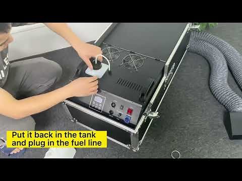 3000W low lying water fog machine for wedding stage - BO-WF3000