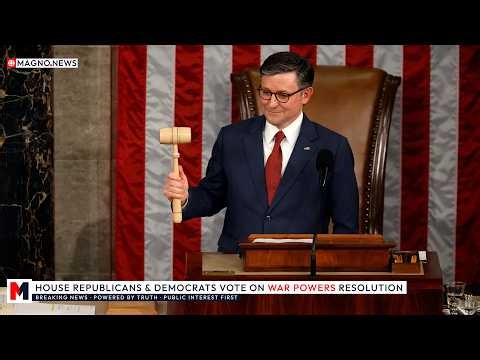 💥 Republicans NUKE Democrats' War Powers Plot to Stop Trump's Epic Fury Against Iran | US House Vote