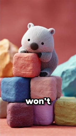 This Animal Poops SQUARE Cubes... Here's Why 💩