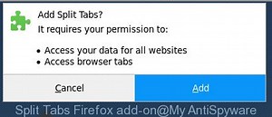 How to remove Split Tabs Firefox add-on [Virus removal guide]