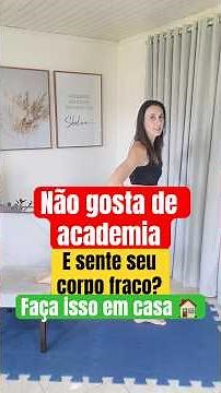 IMPRESSIONANTE: Como FAZER EXERCÍCIOS EM CASA COM CADEIRA e TER RESULTADOS REAIS! DESCUBRA JÁ