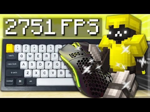 Bedwars ASMR Keyboard & Mouse Sounds | Hypixel Bedwars