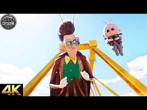 [4K UHD] Gru VS. Maxime The Final Fight CUTSCENE | Despicable Me 4 (2024)